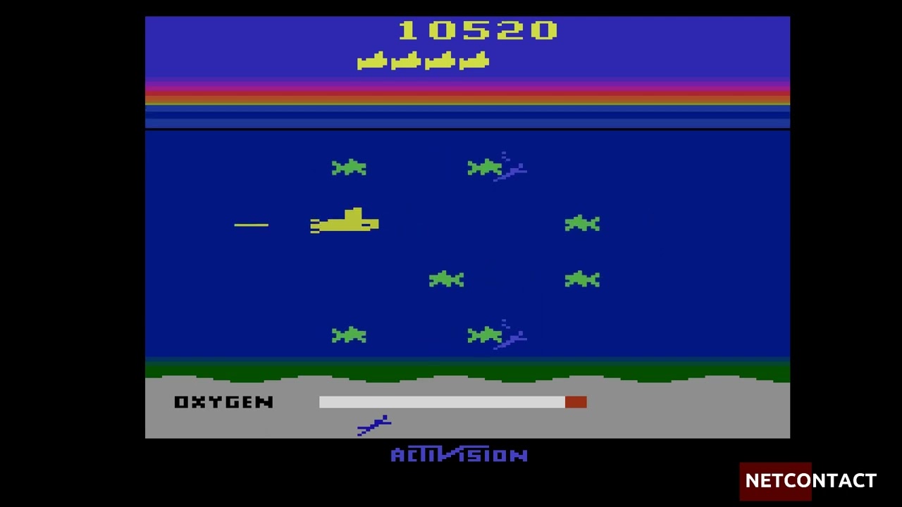 Unutulmayan Seaquest Atari 2600 oyunu