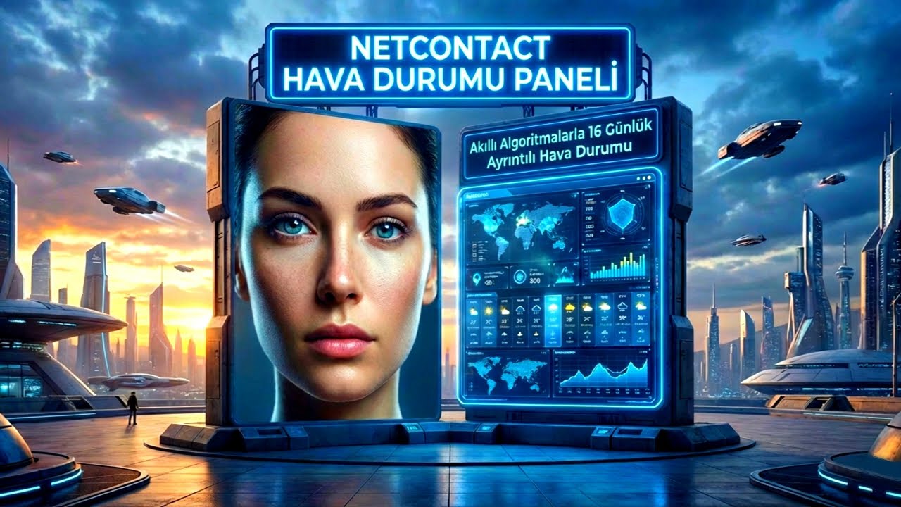 Netcontact Hava Durumu Paneli | Geleceğin Hava Durumu Araçlarının bir Öncüsü