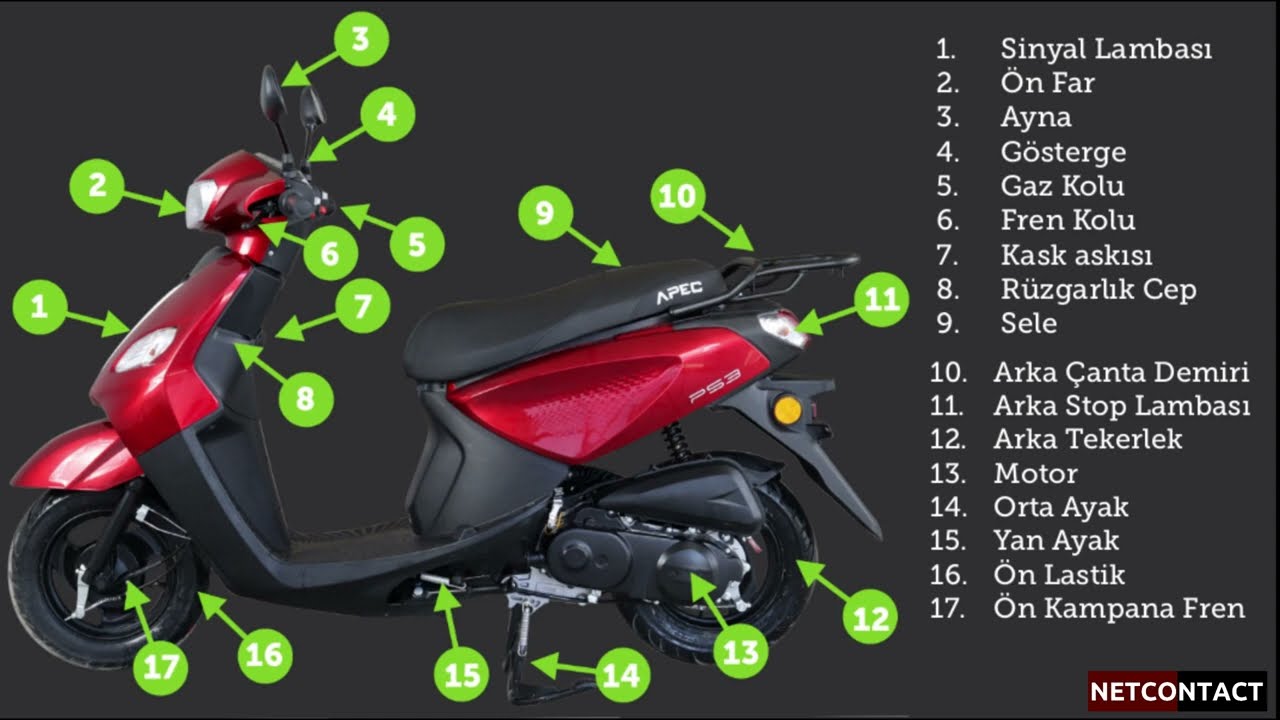 APEC 49.4 cc PS3 Benzinli Moped özellikleri nelerdir ? Almaya Değer mi ?
